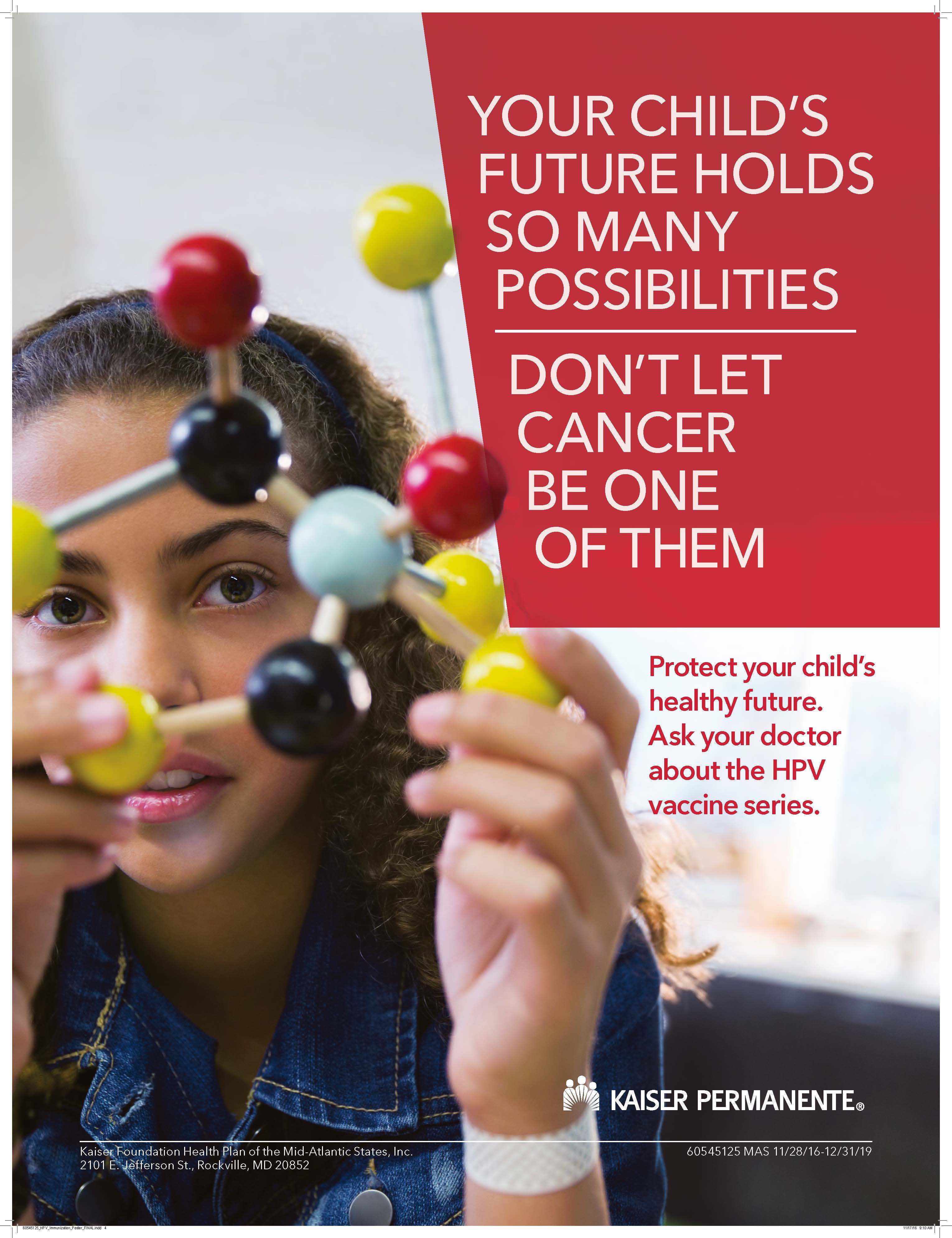 Check Out Our New Eye Catching Immunization Posters Kaiser Permanente